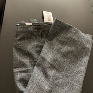 Women's black with white strips